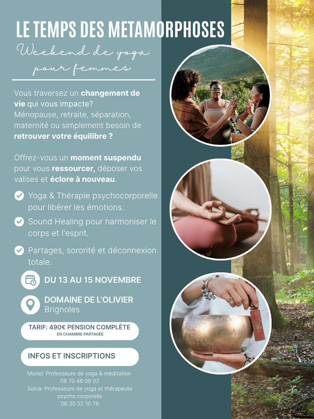 Week-end yoga femmes